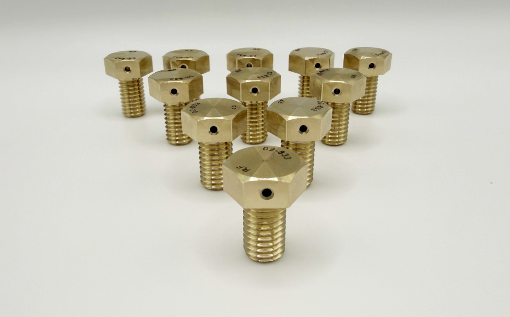 Alloy 02-833 Hex Bolts with Cross Hole