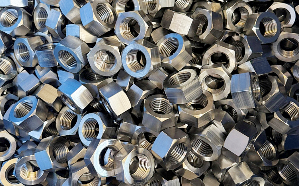 L7 Nuts soon to be Hot Dip Galvanised